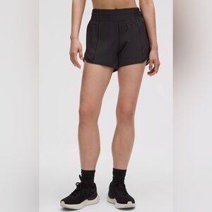 Lululemon Athletica Black Hottie Hot athletic shorts